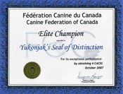 FCC / CFC Elite Championship - Alaskan Malamute
