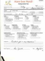 Herding Instinct Certificate - Alaskan Malamute